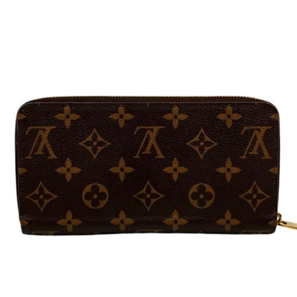 LOUIS VUITTON Louis Vuitton Zippy Wallet Rose Ballerine M41894 Long Brown
